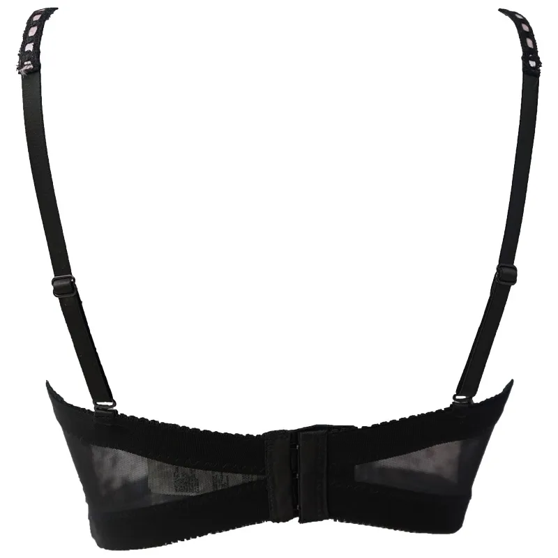 Women's Bustier Corsets Black Spaghetti Strap Sexy Lace Floral Thin Bralet Classic Bow Decoration Sweet cropped Top SLA005
Women's Bustier Corsets Black Spaghetti Strap Sexy Lace Floral Thin Bralet Classic Bow Decoration Sweet cropped Top SLA005