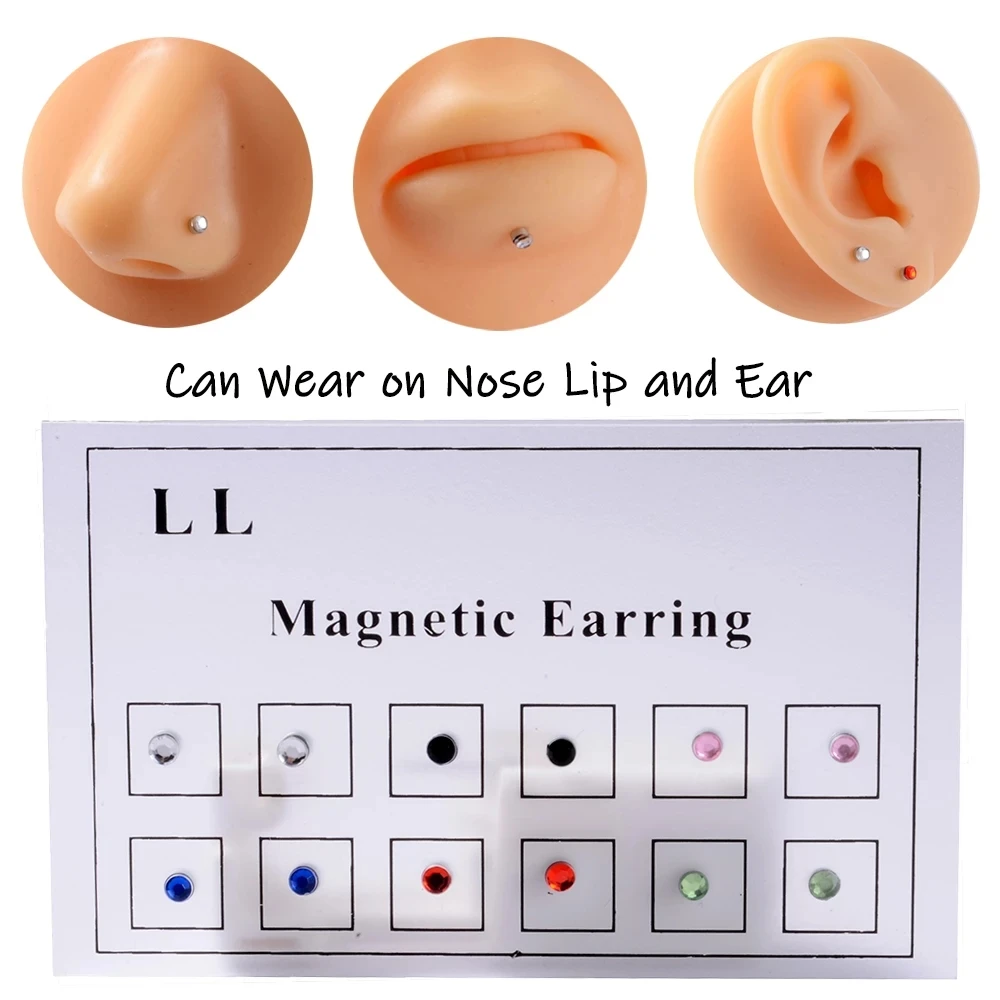 Magnet Ear Tragus Cartilage Lip Labret Stud Nose Ring Non Pierced Magnetic Ear Cuff Fake Piercings Unisex Jewelry Mixed Colors
Magnet Ear Tragus Cartilage Lip Labret Stud Nose Ring Non Pierced Magnetic Ear Cuff Fake Piercings Unisex Jewelry Mixed Colors