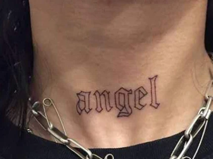 Temporary Tattoo Sticker Waterproof Tattoos Letter "angel" Fake Tatto Stickers Tatoo Hand Foot Neck Body Art For Women Girl Men
Temporary Tattoo Sticker Waterproof Tattoos Letter "angel" Fake Tatto Stickers Tatoo Hand Foot Neck Body Art For Women Girl Men