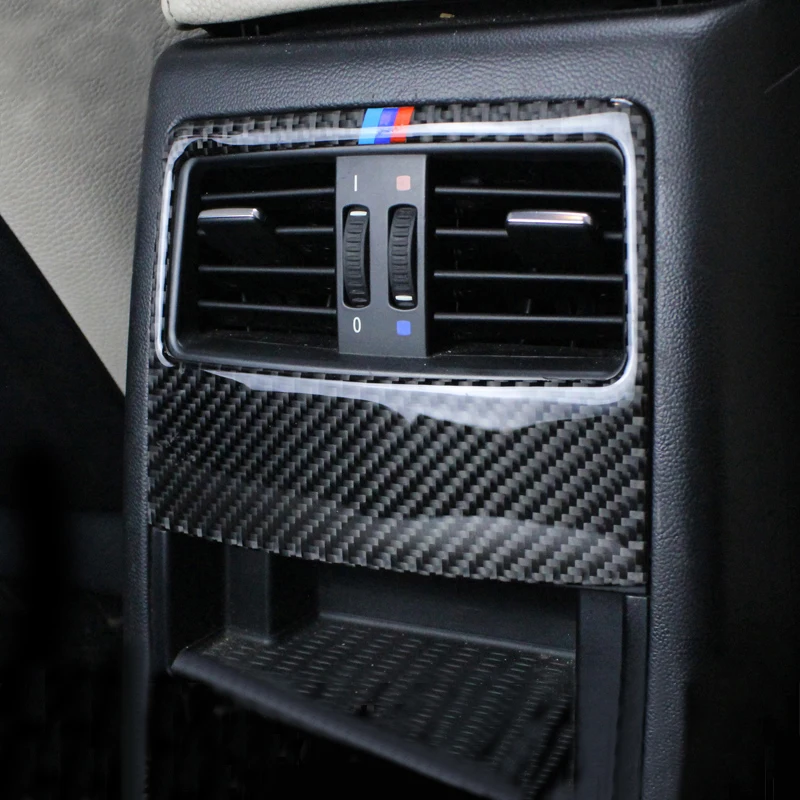 Car Interior Carbon Fiber Rear Air Condition outlet Vent Cover Trim Car Styling Stickers for E90 3 Series 2005-2012 Accessories
Car Interior Carbon Fiber Rear Air Condition outlet Vent Cover Trim Car Styling Stickers for E90 3 Series 2005-2012 Accessories