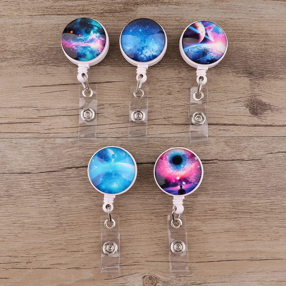 YL655 Starry Sky Sun Rainbow Mini Retractable Badge Fashion Nurse Lanyards ID Name Card Badge Holder Clip Student Badge Holder
YL655 Starry Sky Sun Rainbow Mini Retractable Badge Fashion Nurse Lanyards ID Name Card Badge Holder Clip Student Badge Holder
