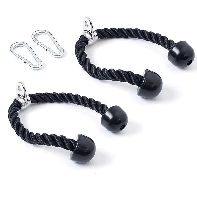 Фитнес веревка для трицепсов, Heavy Duty тянуть вниз тренажерный зал Кабель Машина для крепления, в комплект входят 2 зажим-карабин
Фитнес веревка для трицепсов, Heavy Duty тянуть вниз тренажерный зал Кабель Машина для крепления, в комплект входят 2 зажим-карабин