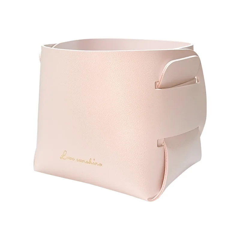 Folding Mini Leather Storage Basket Cosmetics Key Remote Control Sundries Organizer Box Home Office Desktop Decoration Nordic
Folding Mini Leather Storage Basket Cosmetics Key Remote Control Sundries Organizer Box Home Office Desktop Decoration Nordic
