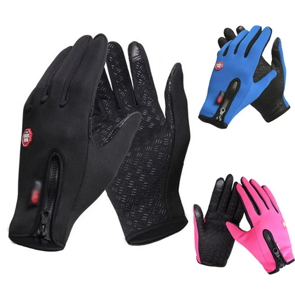 Men Women Winter Windproof Fleece Warm Cycling Full Finger Gloves Outdoor Sports Skiing Touch Screen Bike Bicycle Glove
Men Women Winter Windproof Fleece Warm Cycling Full Finger Gloves Outdoor Sports Skiing Touch Screen Bike Bicycle Glove