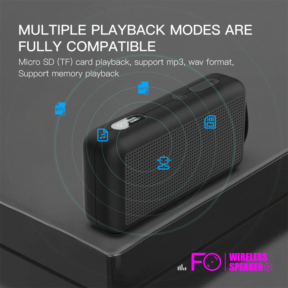 Bluetooth Speaker Portable wireless Bluetooth Speaker Stereo with Driver/built-in Mic speaker for home outdoor
Bluetooth Speaker Portable wireless Bluetooth Speaker Stereo with Driver/built-in Mic speaker for home outdoor
