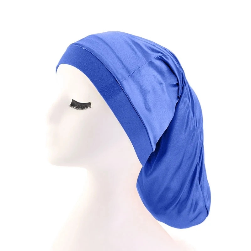 Wide Hair Caps Elastic Band Satin Pocket Bonnet Silky Dreadlock Braids Baggy Cap Men Women Long Cylinder Sleeping Caps
Wide Hair Caps Elastic Band Satin Pocket Bonnet Silky Dreadlock Braids Baggy Cap Men Women Long Cylinder Sleeping Caps