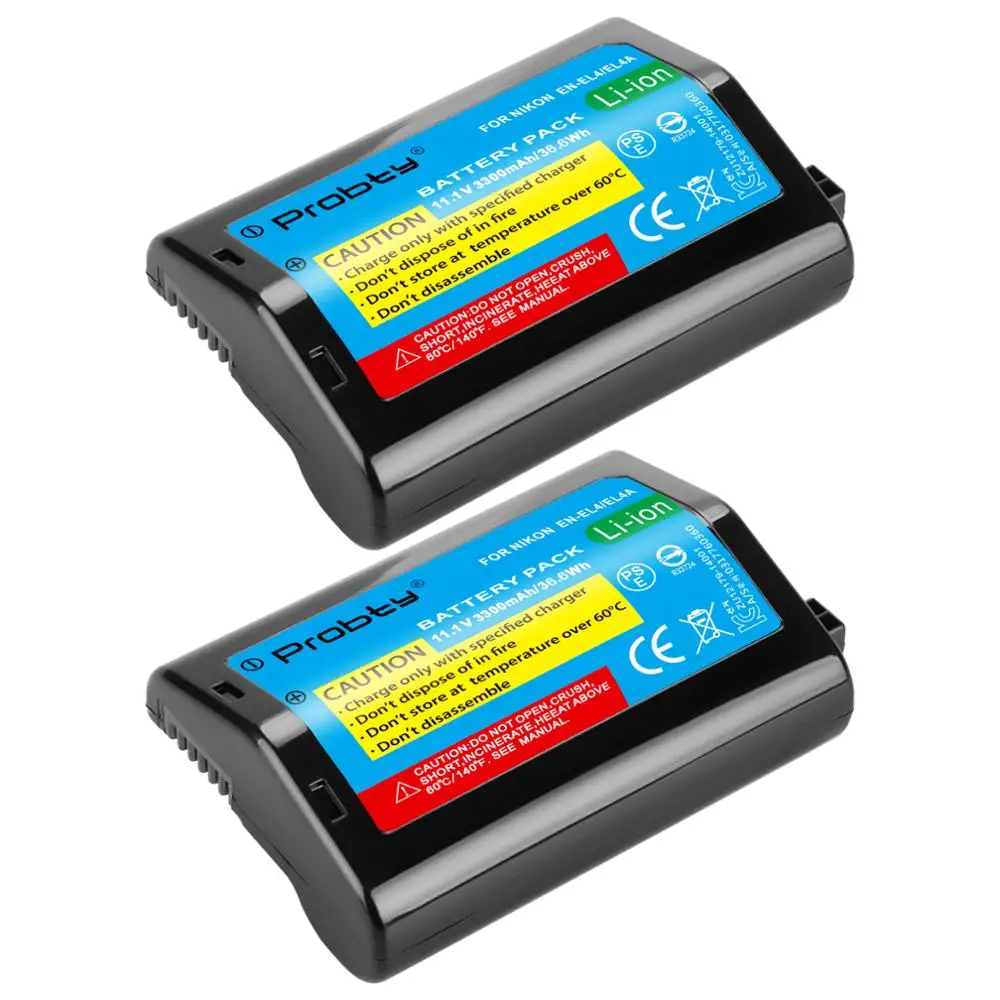 Высокое качество для Nikon D2Z D2H D2Hs D2X D2Xs D3 D3S F6 D3X ENEL4 ENEL4A батареи камеры с EN-EL4 EN-EL4A
