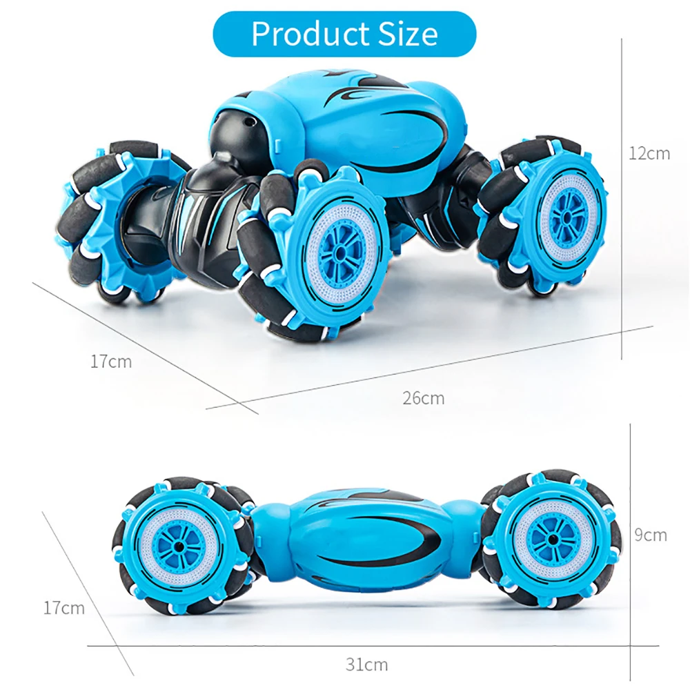 Double Sided Rotating Car Toy Gesture Sensing Stunt Trick Remote Controlling Car Model With Watch Controlling 360 Degrees Car
Double Sided Rotating Car Toy Gesture Sensing Stunt Trick Remote Controlling Car Model With Watch Controlling 360 Degrees Car