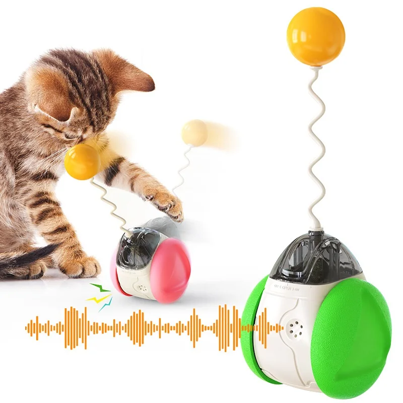 Interactive Cat Toys Tumbler Swing Toys for Cats Kitten Automatic Balance Car Cat Chasing Toy With Catnip Cat Supplies
Interactive Cat Toys Tumbler Swing Toys for Cats Kitten Automatic Balance Car Cat Chasing Toy With Catnip Cat Supplies