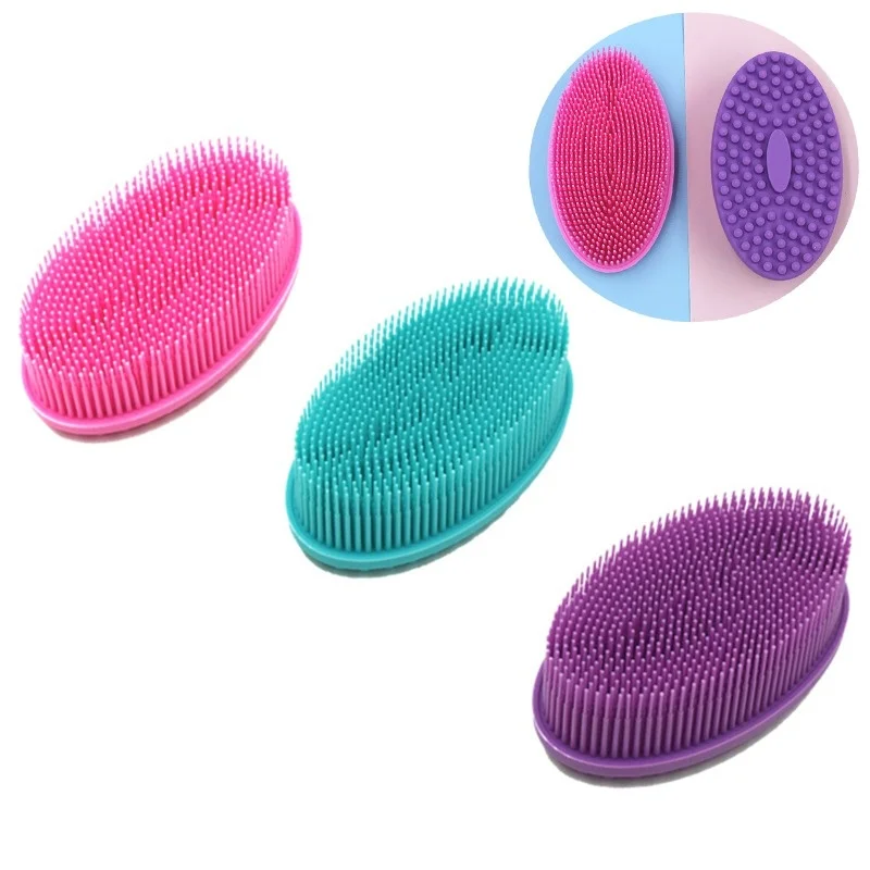 Cute Soft Silicone Body Brush Wash Bath Shower Exfoliating Skin Fit For Baby Bath Shampoo Facial Massage Brush Supplies
Cute Soft Silicone Body Brush Wash Bath Shower Exfoliating Skin Fit For Baby Bath Shampoo Facial Massage Brush Supplies
