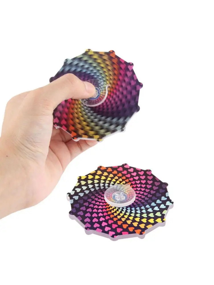 Double-Sided Colorful Dynamic Fingertip Top Toy Hand Spinner Dynamic Fingertip Kids Double-Sided Hand Spinner Fidgets Toys
Double-Sided Colorful Dynamic Fingertip Top Toy Hand Spinner Dynamic Fingertip Kids Double-Sided Hand Spinner Fidgets Toys