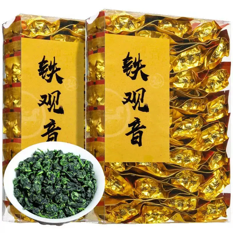 

Новый чай Anxi Tieguanyin ароматный аромат орхидеи Fujian Oolong чайный пакет Подарочная коробка 250/500 г