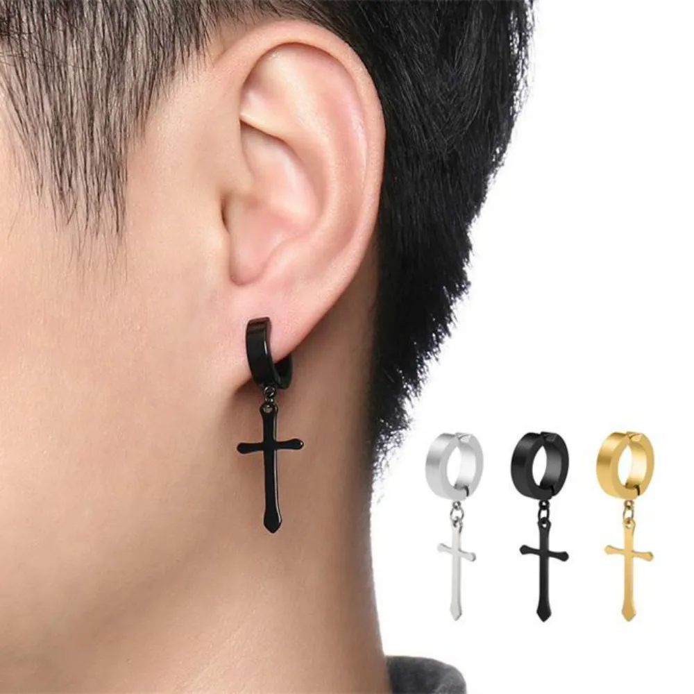 1 Pcs Men New Fashion Stainless Steel Without Pierced Ear Clips Punk Personality Pierced Simple Stud Earrings Jewelry
1 Pcs Men New Fashion Stainless Steel Without Pierced Ear Clips Punk Personality Pierced Simple Stud Earrings Jewelry