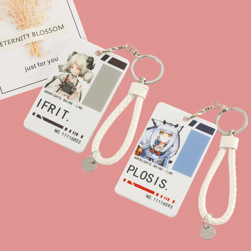 Anime Strategy Games Arknights Square Card Keychains Bag Pendant Metal Car Keyring Jewelry Gift Accessories Hot Sale 2020 New
Anime Strategy Games Arknights Square Card Keychains Bag Pendant Metal Car Keyring Jewelry Gift Accessories Hot Sale 2020 New