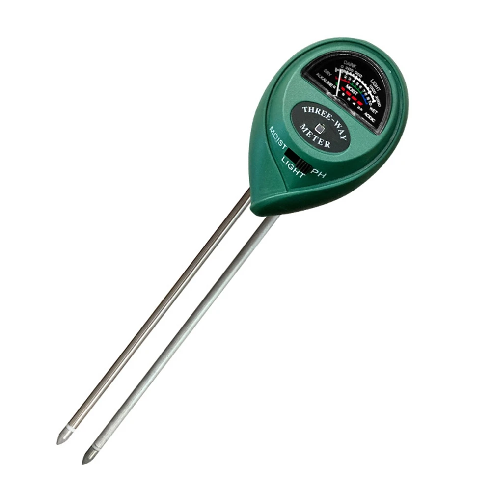 3 In 1 Soil Moisture Ph Meter Sunlight Intensity Tester Garden Plants Flowers Hygrometer Soil Acidity Moisture Sensor Meter
3 In 1 Soil Moisture Ph Meter Sunlight Intensity Tester Garden Plants Flowers Hygrometer Soil Acidity Moisture Sensor Meter