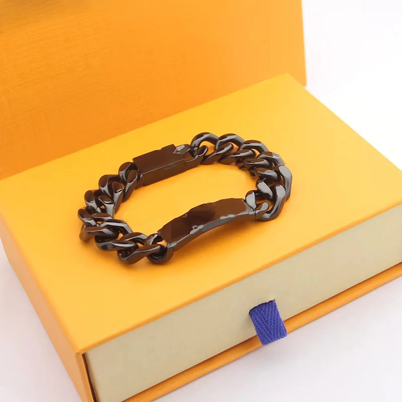 New Titanium Steel Thick Chain Bracelet Couple Hip Hop Luxury Classic Jewelry Charms Simple Popular Holiday Gift Free Shipping
New Titanium Steel Thick Chain Bracelet Couple Hip Hop Luxury Classic Jewelry Charms Simple Popular Holiday Gift Free Shipping