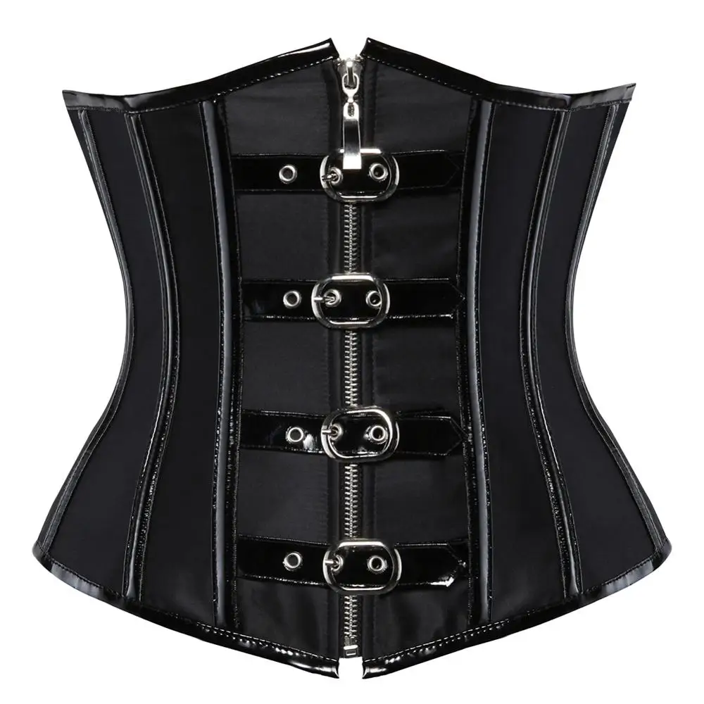 Corset Underbust Women's Gothic Sexy Lingerie Top Faux Leather Costume Halloween Plus Size Black/Red
Corset Underbust Women's Gothic Sexy Lingerie Top Faux Leather Costume Halloween Plus Size Black/Red