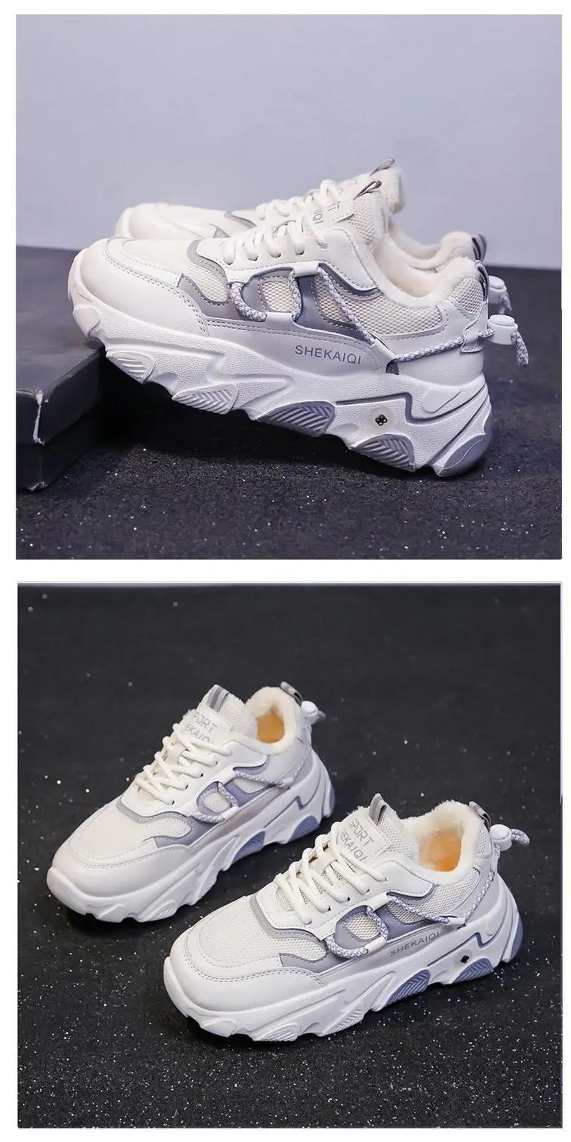 Brcchenxi 2021 New Women Autumn Fashion Comfortable Chunky Sneakers Female Brand Genuine Leathable Casual Shoes Zapatos Mujer
Brcchenxi 2021 New Women Autumn Fashion Comfortable Chunky Sneakers Female Brand Genuine Leathable Casual Shoes Zapatos Mujer