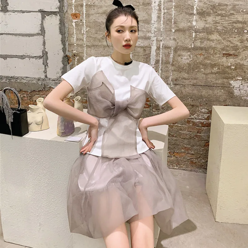 IEQJ High Waist All-match Double-layer Stitching Puffy Organza Half-body Skirt Women Fashion Tide New summer 2021 3F1149
IEQJ High Waist All-match Double-layer Stitching Puffy Organza Half-body Skirt Women Fashion Tide New summer 2021 3F1149