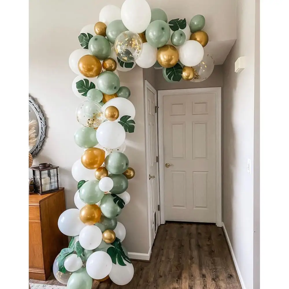 89pcs Jungle Theme Party Decoration Balloon Garland Arch Kit Green Lalex Balloon For Kids 1st Birthday Party Baby Shower Decors
89pcs Jungle Theme Party Decoration Balloon Garland Arch Kit Green Lalex Balloon For Kids 1st Birthday Party Baby Shower Decors