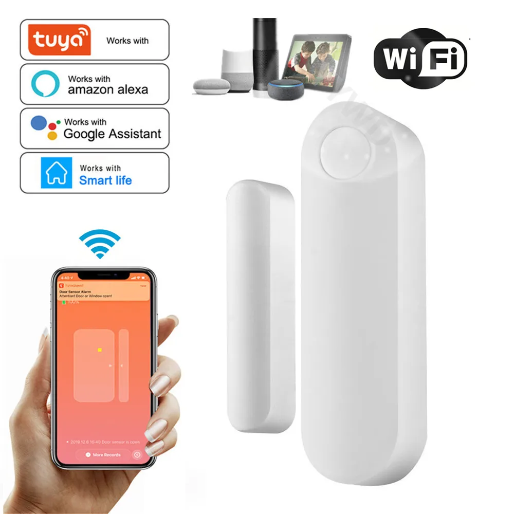 Смарт-датчик двери Tuya Wi-Fi, детекторы открытия/закрытия помещения, оповещения от приложения, домашняя сигнализация безопасности, работает с ...
Смарт-датчик двери Tuya Wi-Fi, детекторы открытия/закрытия помещения, оповещения от приложения, домашняя сигнализация безопасности, работает с ...