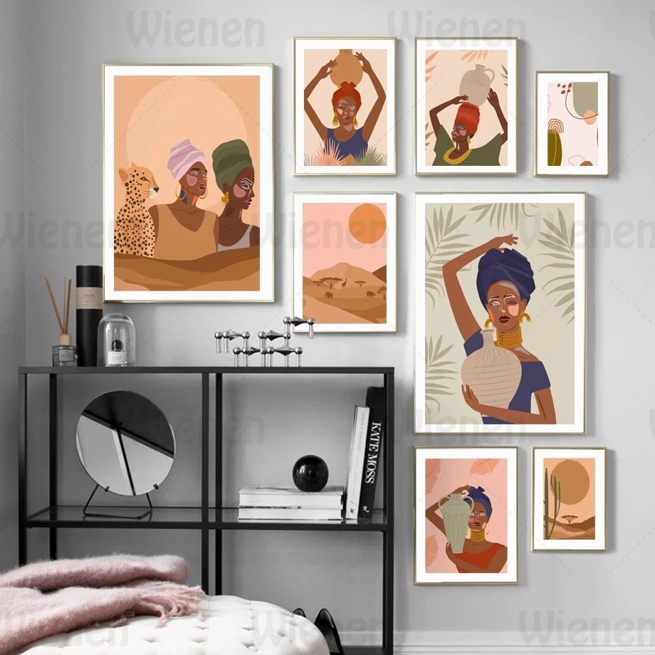 African Woman Art Posters Graffiti Canvas Painting Wall Art Pictures Nordic Style Home Decoration For Living Room Bedroom Mural
African Woman Art Posters Graffiti Canvas Painting Wall Art Pictures Nordic Style Home Decoration For Living Room Bedroom Mural