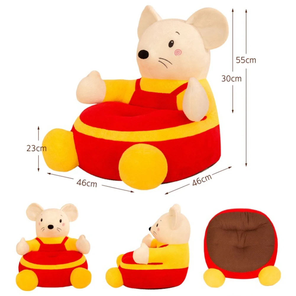 Soft Piglet Mouse Baby Children Seats Cover No Filling Cute Cartoon Animal Chair Learning to Sit Sofa Cover without Cotton
Soft Piglet Mouse Baby Children Seats Cover No Filling Cute Cartoon Animal Chair Learning to Sit Sofa Cover without Cotton