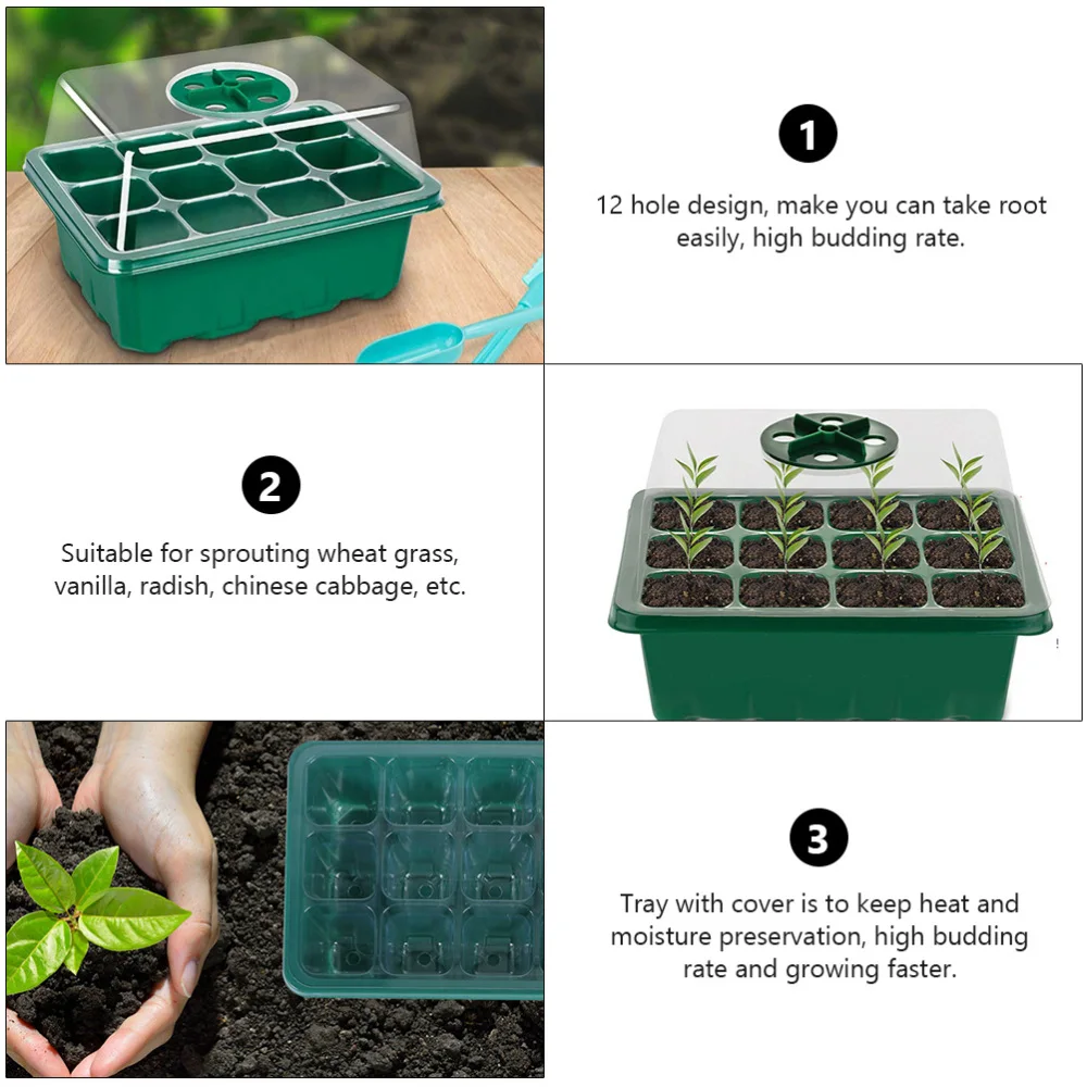 1 Set Garden Accessories Professional Germination Box Plant Germination Pot
1 Set Garden Accessories Professional Germination Box Plant Germination Pot