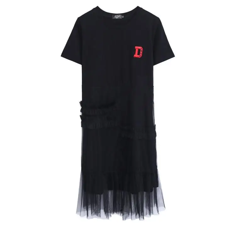 COCOEPPS 7xl 8xl Plus Size Long T-shirt Dress 2020 Summer Big Size Dress Women Korean Style Black Mesh Dress Casual Midi Dress
COCOEPPS 7xl 8xl Plus Size Long T-shirt Dress 2020 Summer Big Size Dress Women Korean Style Black Mesh Dress Casual Midi Dress