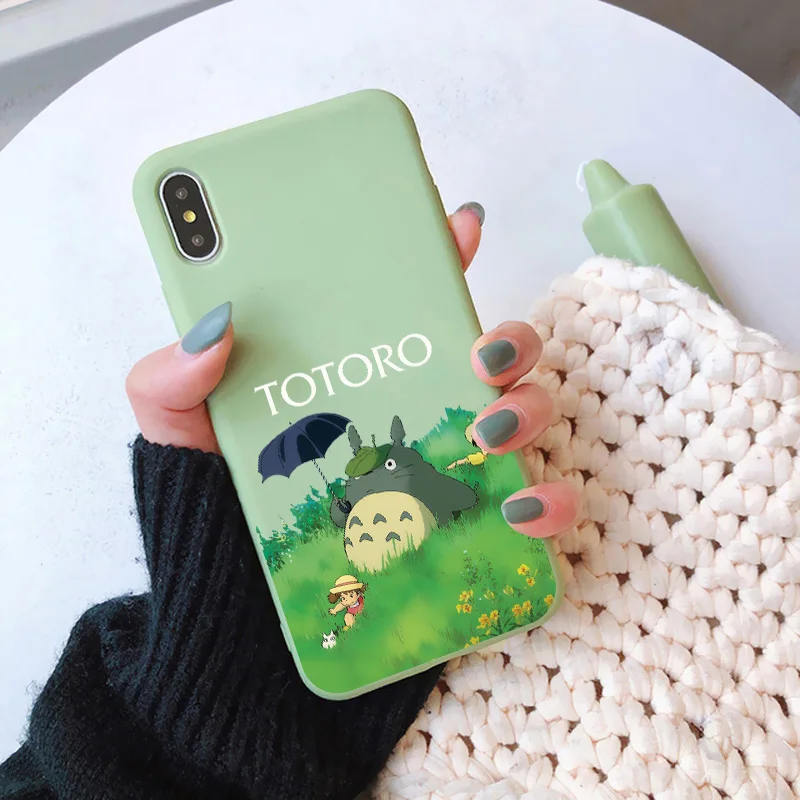 Cute My Neighbor Happy Totoro Phone Case For IPhone 11 12 13 Pro XS MAX XR X 7 8 Plus SE 20 Mini Anime Soft Back Cover Coque Bag
Cute My Neighbor Happy Totoro Phone Case For IPhone 11 12 13 Pro XS MAX XR X 7 8 Plus SE 20 Mini Anime Soft Back Cover Coque Bag