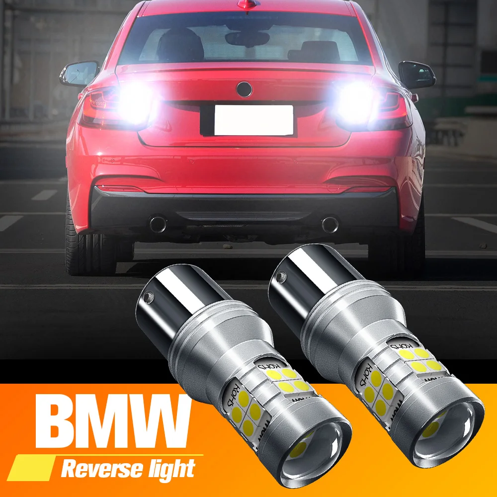 

2x LED Reverse Light Blub Lamp P21W BA15S Canbus For BMW E87 F20 F21 F45 F46 F23 F22 F87 E46 F30 F80 E36 E46 F34 F31 E90 E91 E39