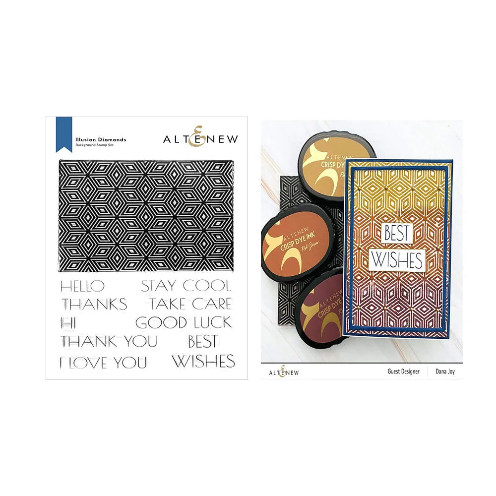 Illusion Diamonds Cutting Stamps Scrapbook Diary Decoration Stencil Embossing Template Diy Greeting Card Handmade 2021
Illusion Diamonds Cutting Stamps Scrapbook Diary Decoration Stencil Embossing Template Diy Greeting Card Handmade 2021