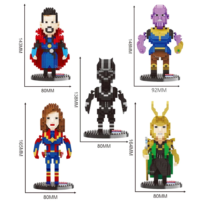 2021 New Alliance Series Hulk Thor Iron Man Panther Mini Building Block Model Puzzle Assembled Children's Toy Gift
2021 New Alliance Series Hulk Thor Iron Man Panther Mini Building Block Model Puzzle Assembled Children's Toy Gift