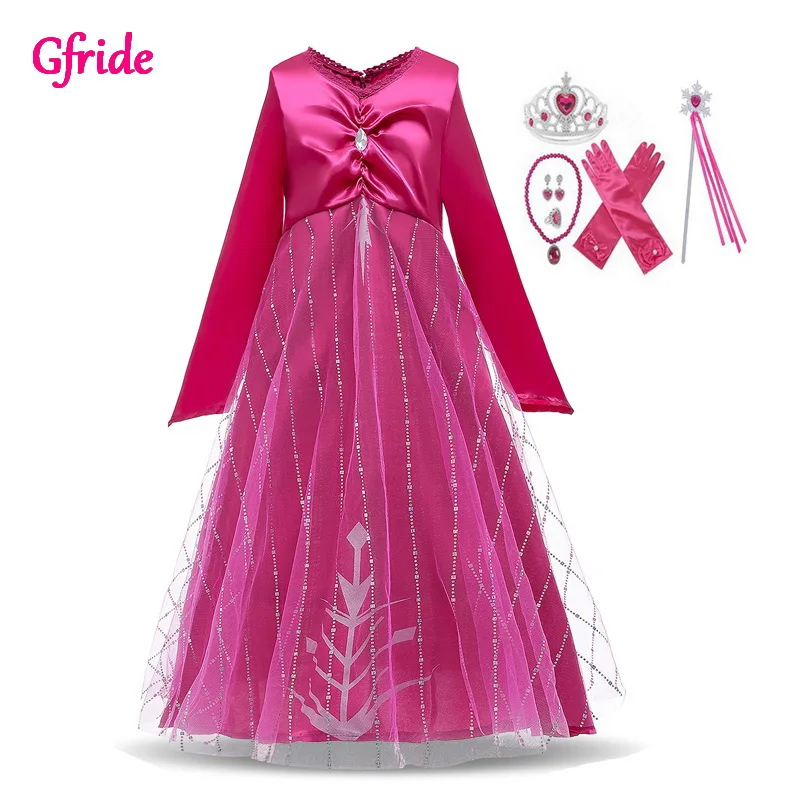 Длинное платье Снежной Королевы для девочек, перчатки для взрослых, детская одежда для Хэллоуина, рождественское праздничное платье 
Длинное платье Снежной Королевы для девочек, перчатки для взрослых, детская одежда для Хэллоуина, рождественское праздничное платье
