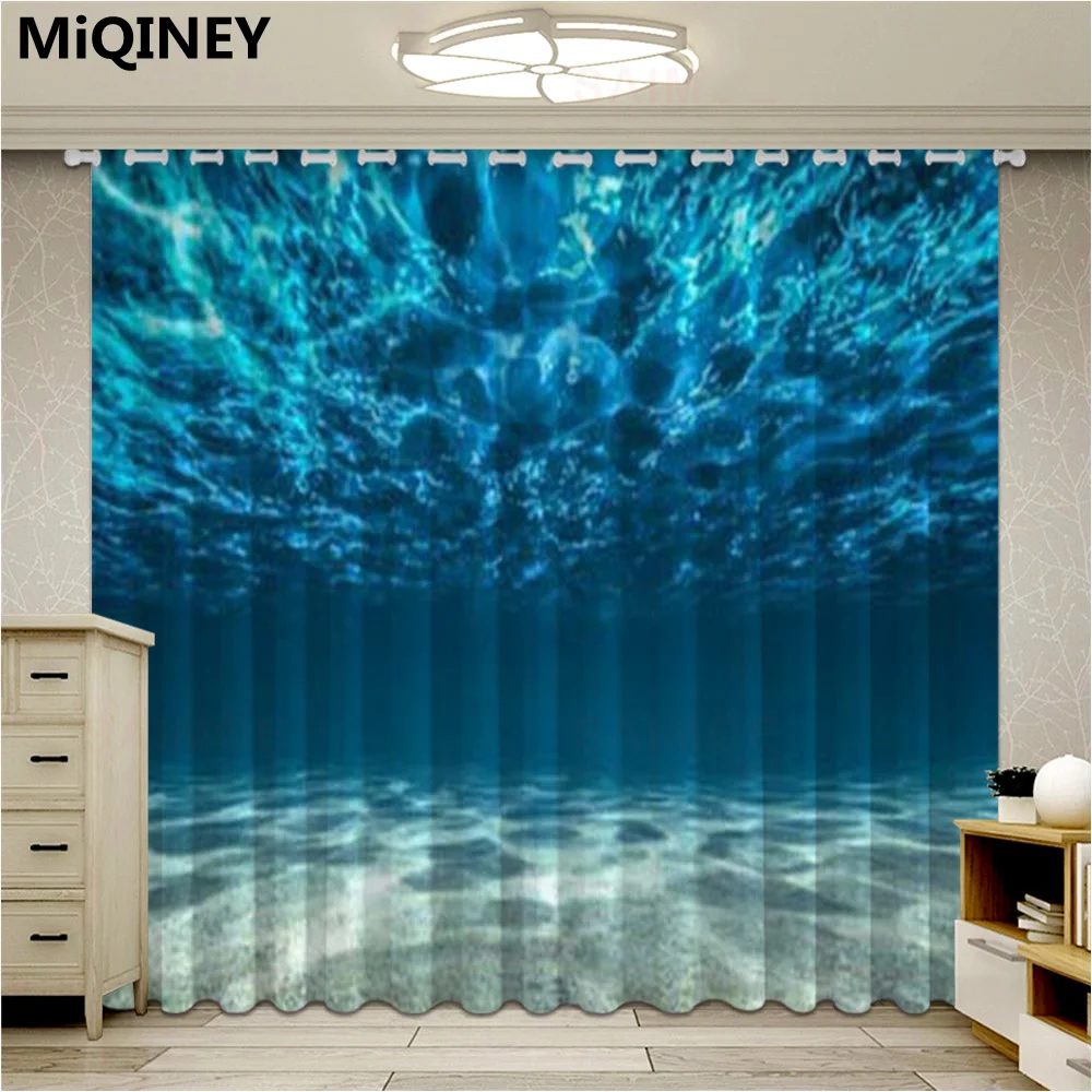 New 3D Deep Blue Sea View Window Curtains Sea in Sunshine Living Bedroom Blackout Curtains Ultra-thin Micro Shading Cortinas
New 3D Deep Blue Sea View Window Curtains Sea in Sunshine Living Bedroom Blackout Curtains Ultra-thin Micro Shading Cortinas