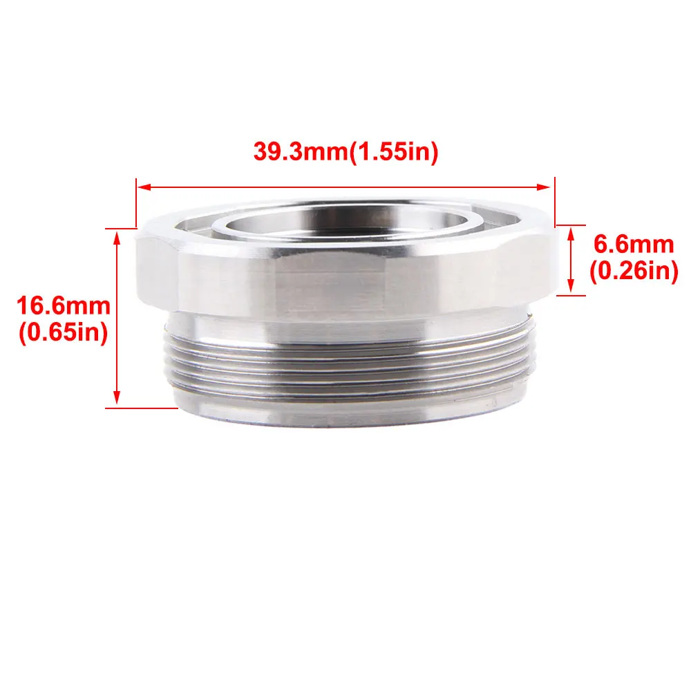 1.375x24 titanium end cap screw cups Baffle adpater 1/2x28 5/8x24 for Fuel Filter QT124 mst solvent traps
1.375x24 titanium end cap screw cups Baffle adpater 1/2x28 5/8x24 for Fuel Filter QT124 mst solvent traps