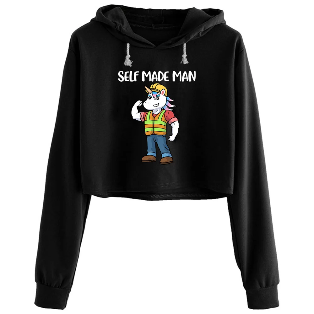 Self Made Man Trans Funny Transgender Crop Hoodies Women Korean Y2k Kawaii Goth Pullover For Girls
Self Made Man Trans Funny Transgender Crop Hoodies Women Korean Y2k Kawaii Goth Pullover For Girls