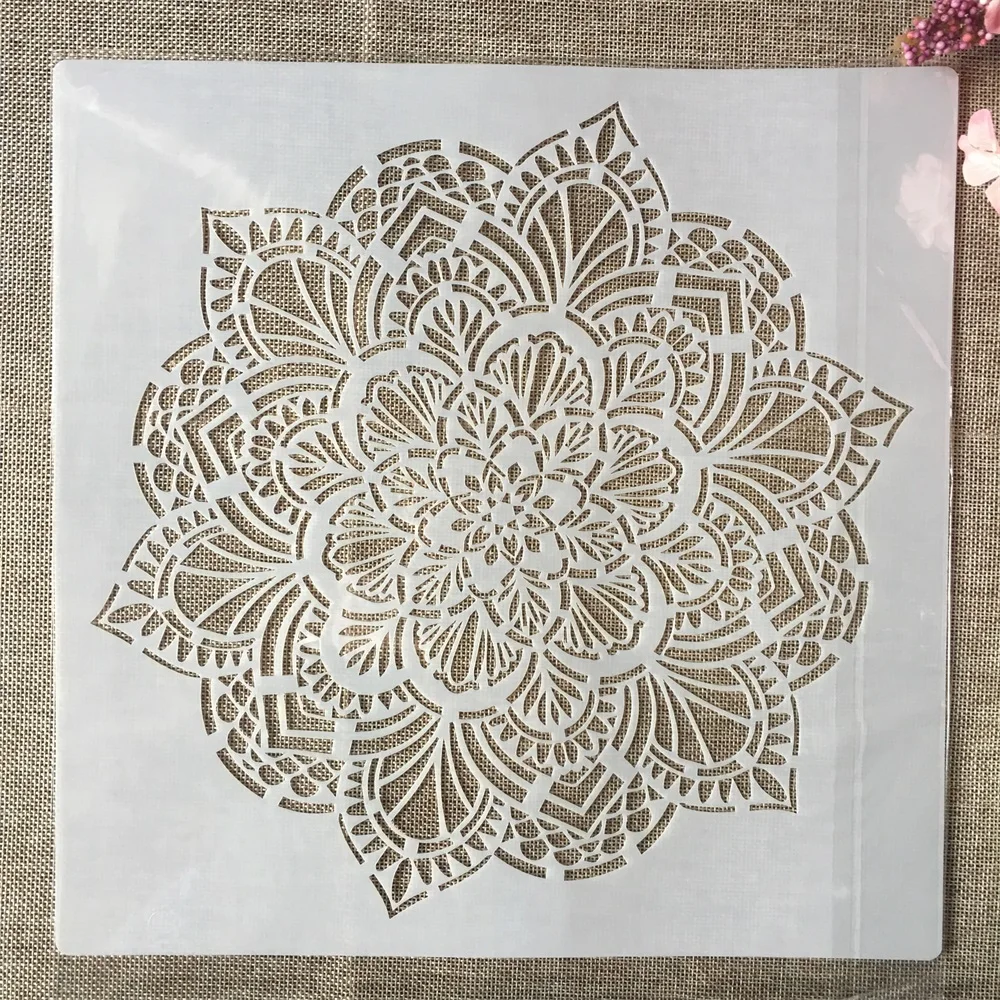 12*12 дюймов Большой Мандала Многослойные DIY слойные трафареты Рисование раскраска для скрапбукинга декоративный шаблон
12*12 дюймов Большой Мандала Многослойные DIY слойные трафареты Рисование раскраска для скрапбукинга декоративный шаблон