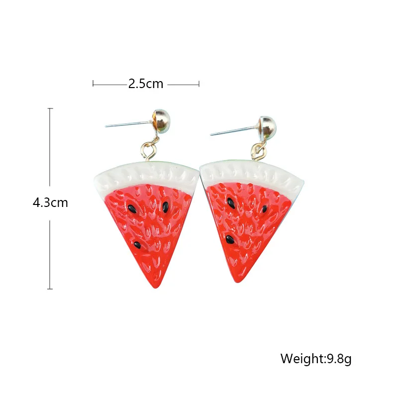 Creative Watermelon Strawberry Lemon Fruit Earrings For Women Resin Cute Earrings Pendant Fashion Fruit Jewelry For Girls Gifts
Creative Watermelon Strawberry Lemon Fruit Earrings For Women Resin Cute Earrings Pendant Fashion Fruit Jewelry For Girls Gifts