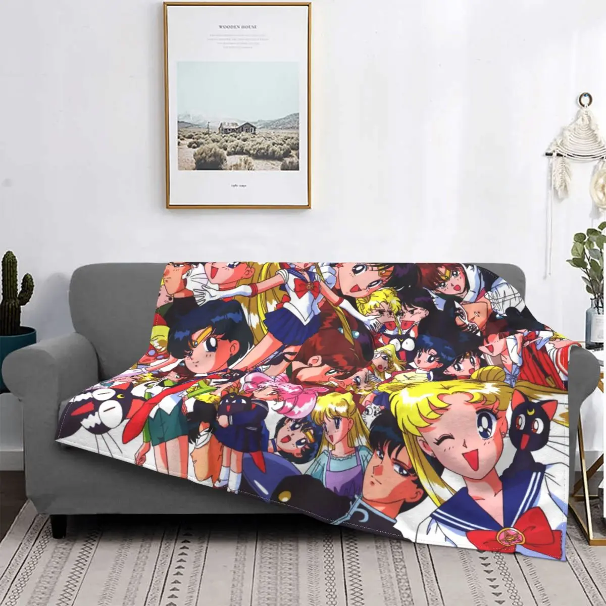 Moon Girl Blanket Velvet Spring/Autumn Anime Manga Beautiful Girl Multi-function Soft Throw Blankets for Home Bedroom Quilt
Moon Girl Blanket Velvet Spring/Autumn Anime Manga Beautiful Girl Multi-function Soft Throw Blankets for Home Bedroom Quilt
