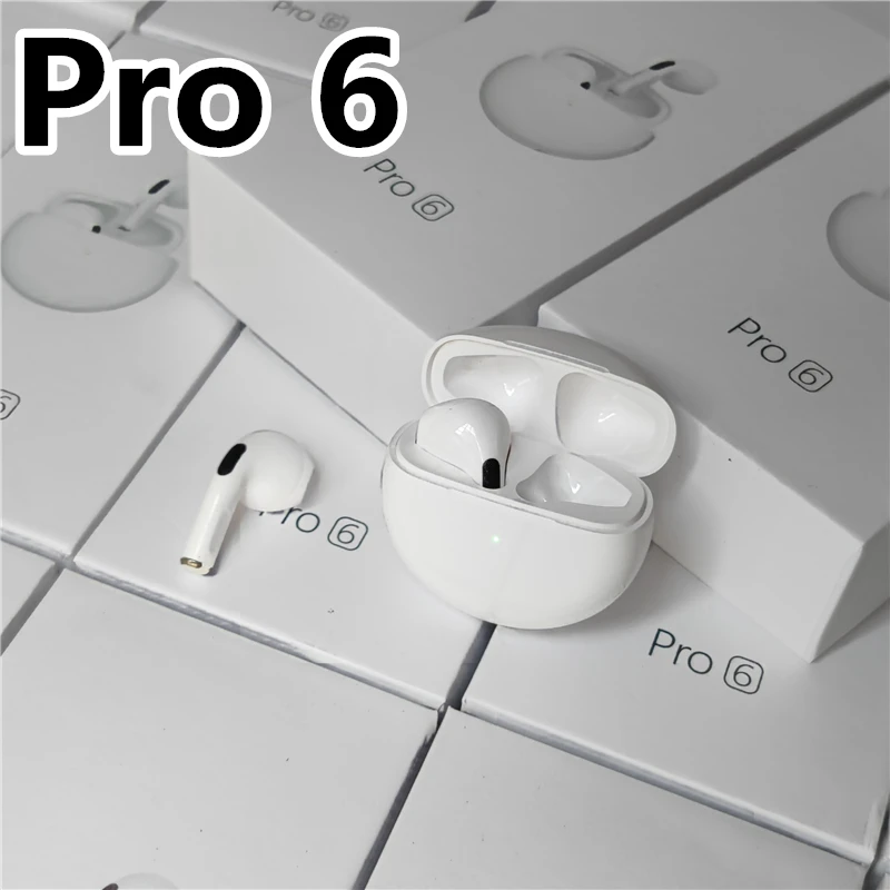 Беспроводные наушники pro 6 TWS Bluetooth 5,0, наушники-вкладыши, гарнитура, наушники для смартфона Xiaomi Samsung Huawei
Беспроводные наушники pro 6 TWS Bluetooth 5,0, наушники-вкладыши, гарнитура, наушники для смартфона Xiaomi Samsung Huawei