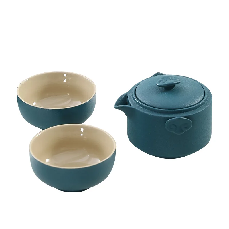 Set of ceramic travel kungfu tea set Simple tea brewing set for outdoor tourism Express cup Tea set suit
Set of ceramic travel kungfu tea set Simple tea brewing set for outdoor tourism Express cup Tea set suit
