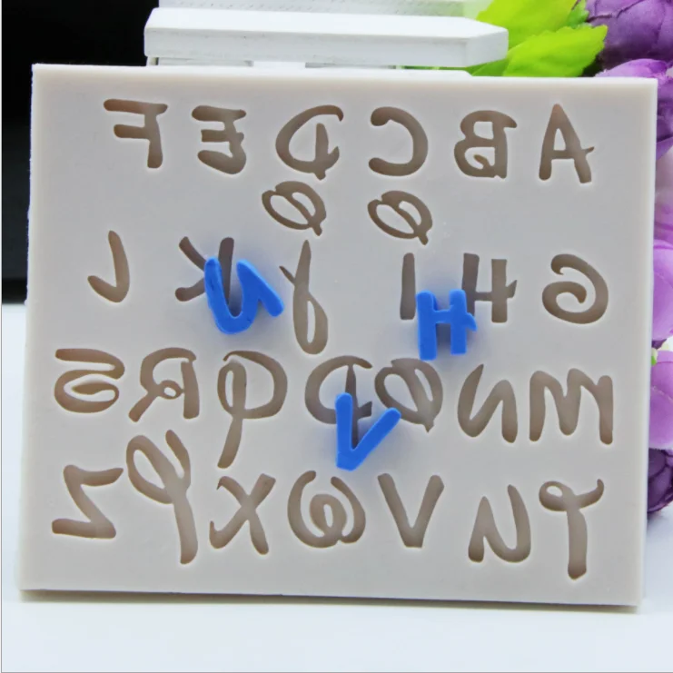 DIY Letter Fondant Silicone Mould Cake Decoration Sugar Tools Baking Sugarcraft Chocolate Clay Mold
DIY Letter Fondant Silicone Mould Cake Decoration Sugar Tools Baking Sugarcraft Chocolate Clay Mold
