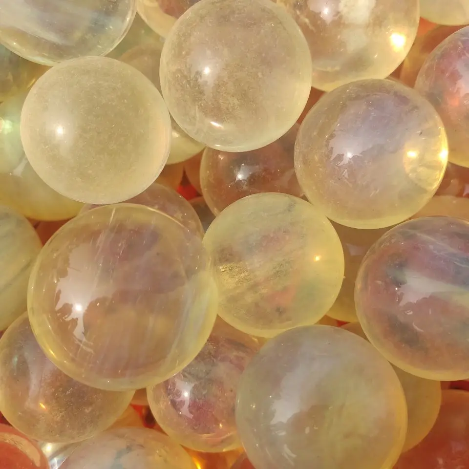 1pcs 4cm smelting yellow decorative crystal crystal chakra ball stones and crystal
1pcs 4cm smelting yellow decorative crystal crystal chakra ball stones and crystal