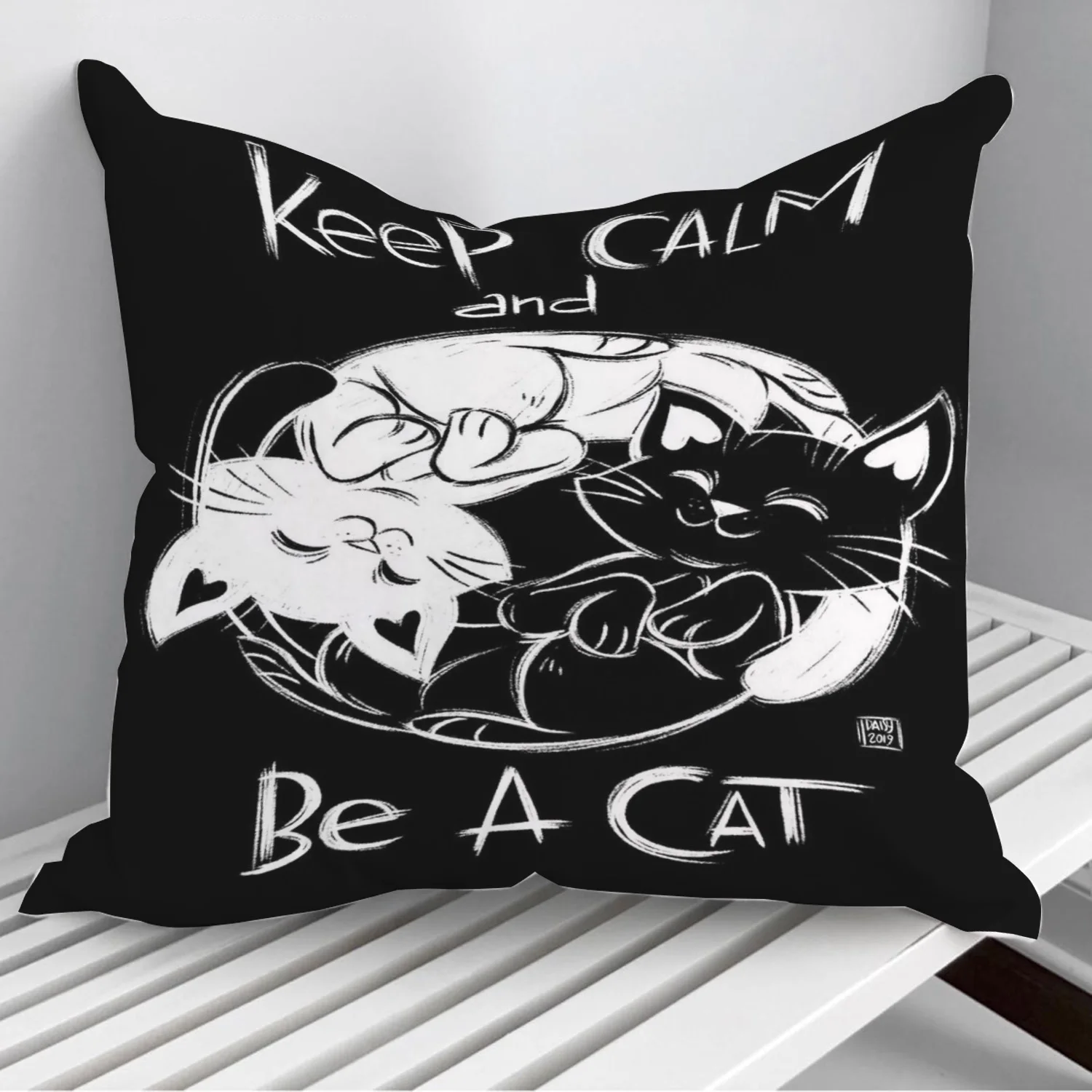 Be a Cat Throw Pillows Cushion Cover On Sofa Home Decor 45*45cm 40*40cm Gift Pillowcase Cojines Dropshipping
Be a Cat Throw Pillows Cushion Cover On Sofa Home Decor 45*45cm 40*40cm Gift Pillowcase Cojines Dropshipping