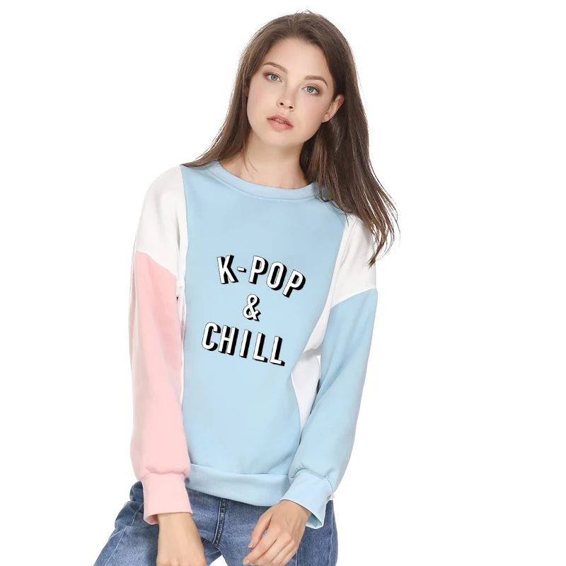 Women's y2k Hoodies Harajuku Fleece Multicolor Splicing O-neck Korean Fashion Kpop & Chill Letter Tops Sweatshirts Woman Clothes
Women's y2k Hoodies Harajuku Fleece Multicolor Splicing O-neck Korean Fashion Kpop & Chill Letter Tops Sweatshirts Woman Clothes