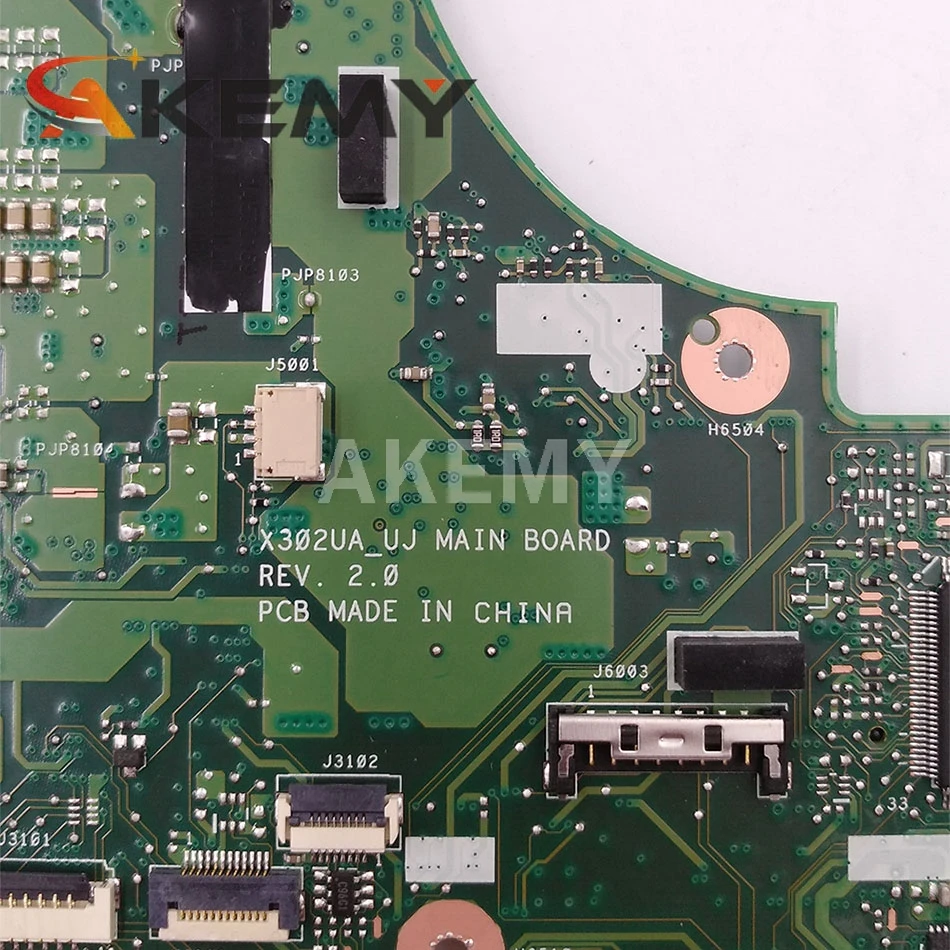 X302UVK for ASUS X302UJ X302U X302UV X302UA/UJ laptop motherboard I7-6500U GT820M-2GB RAM-4GB DDR3 original test
X302UVK for ASUS X302UJ X302U X302UV X302UA/UJ laptop motherboard I7-6500U GT820M-2GB RAM-4GB DDR3 original test