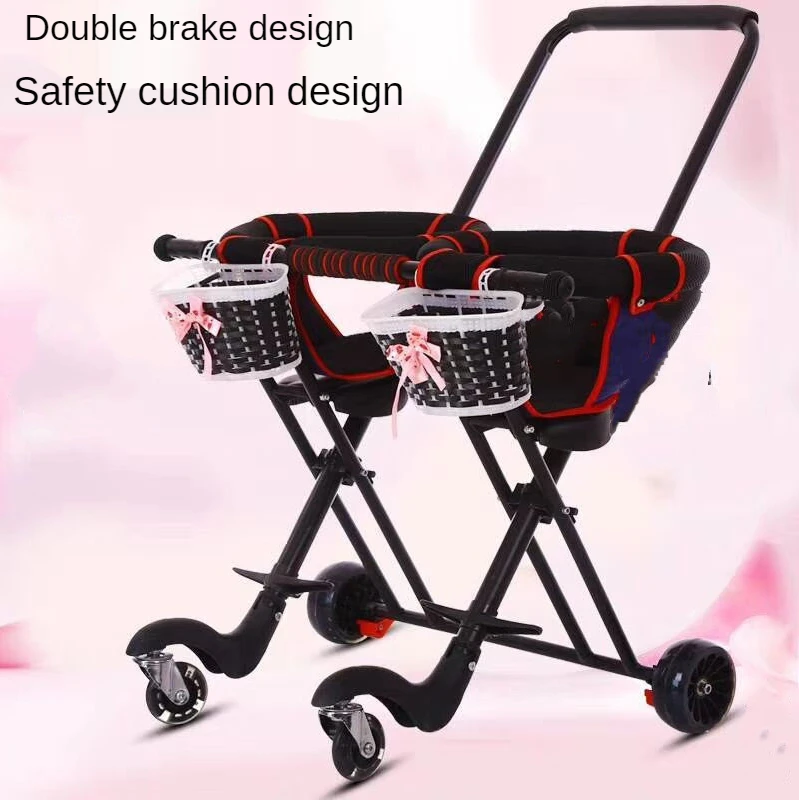 Lightweight and Simple Twin Babies Trolley Baby Walk The Baby Artifact
Lightweight and Simple Twin Babies Trolley Baby Walk The Baby Artifact