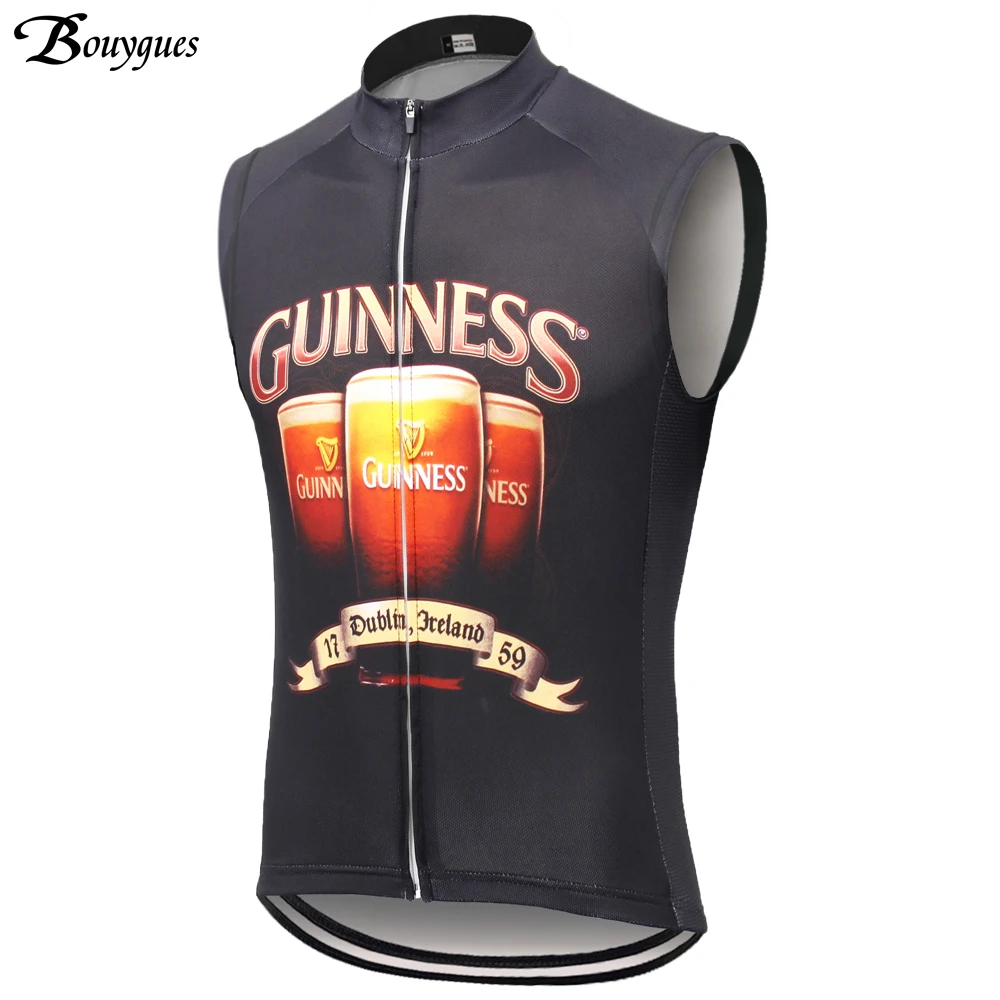 Men Retro Classic Guinness Beer Sleeveless Jersey Cycling Vest windproof Summer safety vest Mtb Bike Clothing maillot ciclismo
Men Retro Classic Guinness Beer Sleeveless Jersey Cycling Vest windproof Summer safety vest Mtb Bike Clothing maillot ciclismo