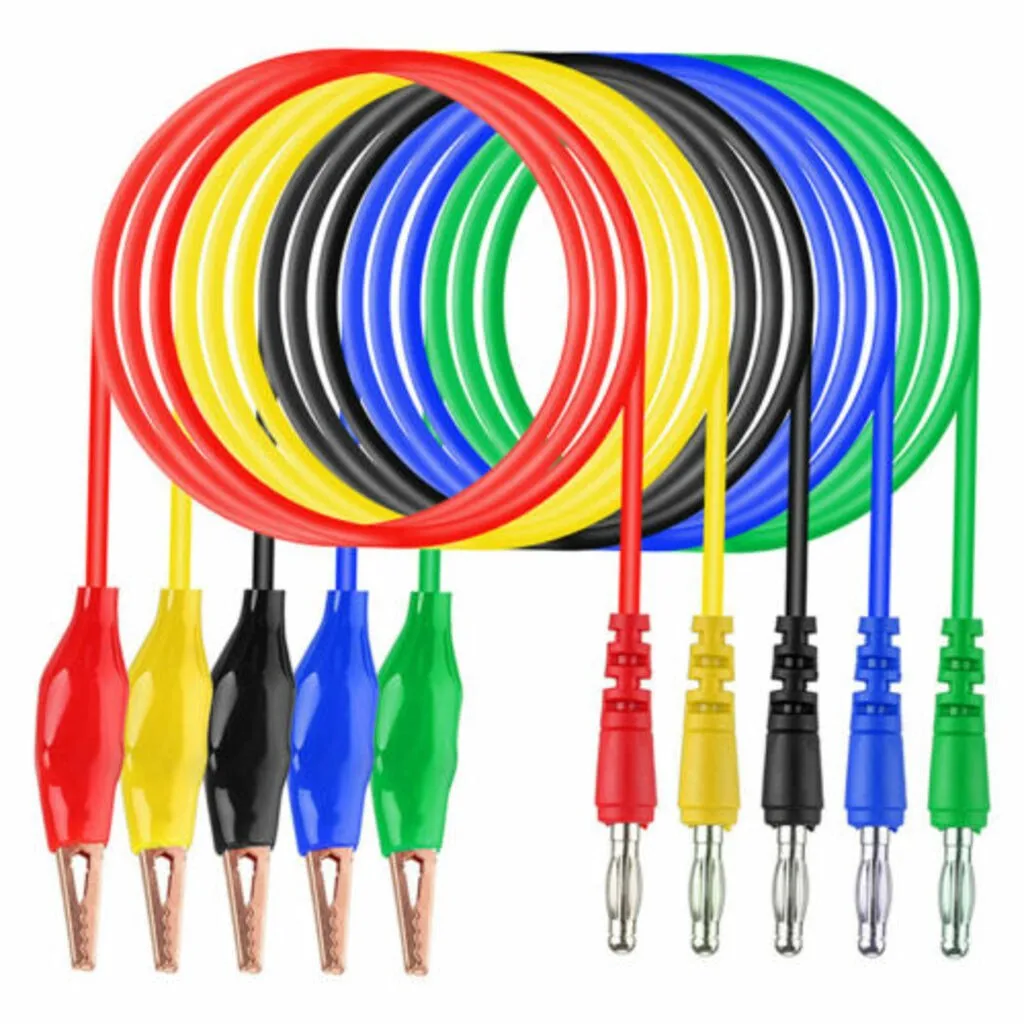 20 PCS SG Test Tool Aid 23500 Back Probe Kit Identified Probe For Automotive Match Alligator Clip U-type & Puncture Test Probe
20 PCS SG Test Tool Aid 23500 Back Probe Kit Identified Probe For Automotive Match Alligator Clip U-type & Puncture Test Probe